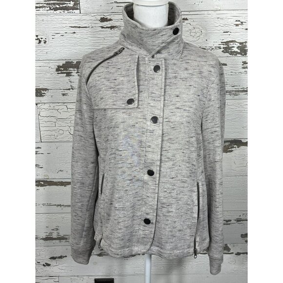 CABI Rookie Jacket Heather Gray Sz L #6032 EUC - Picture 2 of 8